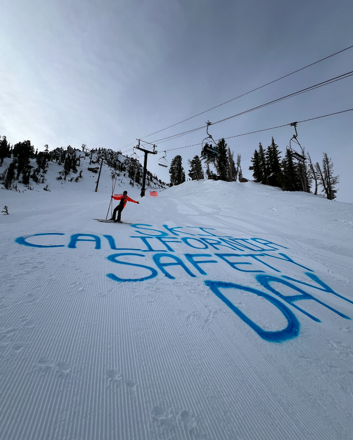 Mammoth Ski California Safety Day